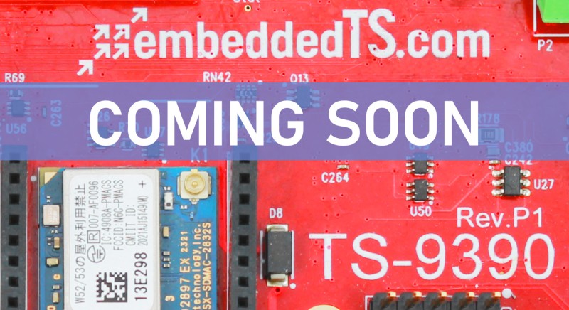 TS-9390 'Coming Soon' Closeup